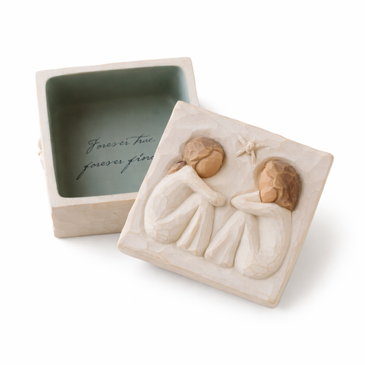 Friendship keepsake box as a meaningful gift for a cherished friend