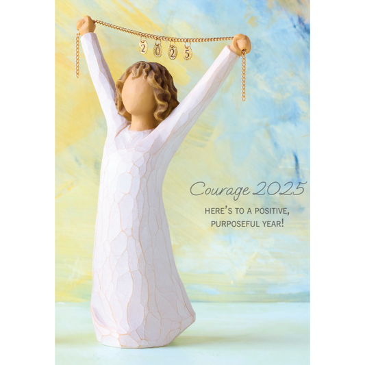 2025 Courage figurine as an encouragement keepsake gift