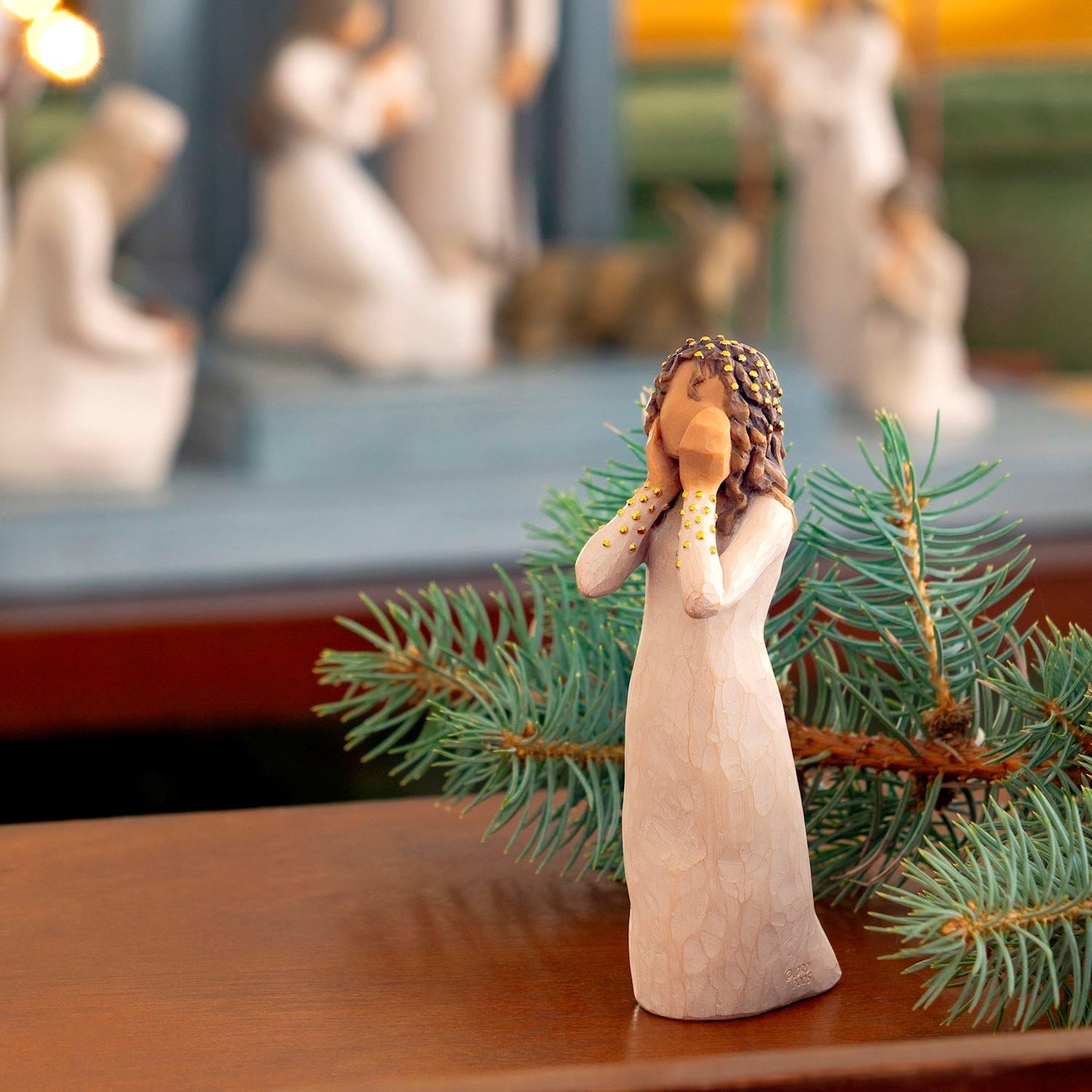 Littlest Christmas Angel Nativity figure for a meaningful Christmas display